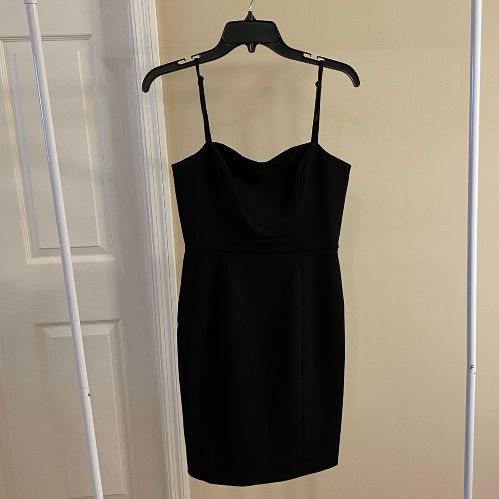 French Connection Black Mini Dress. Size XS